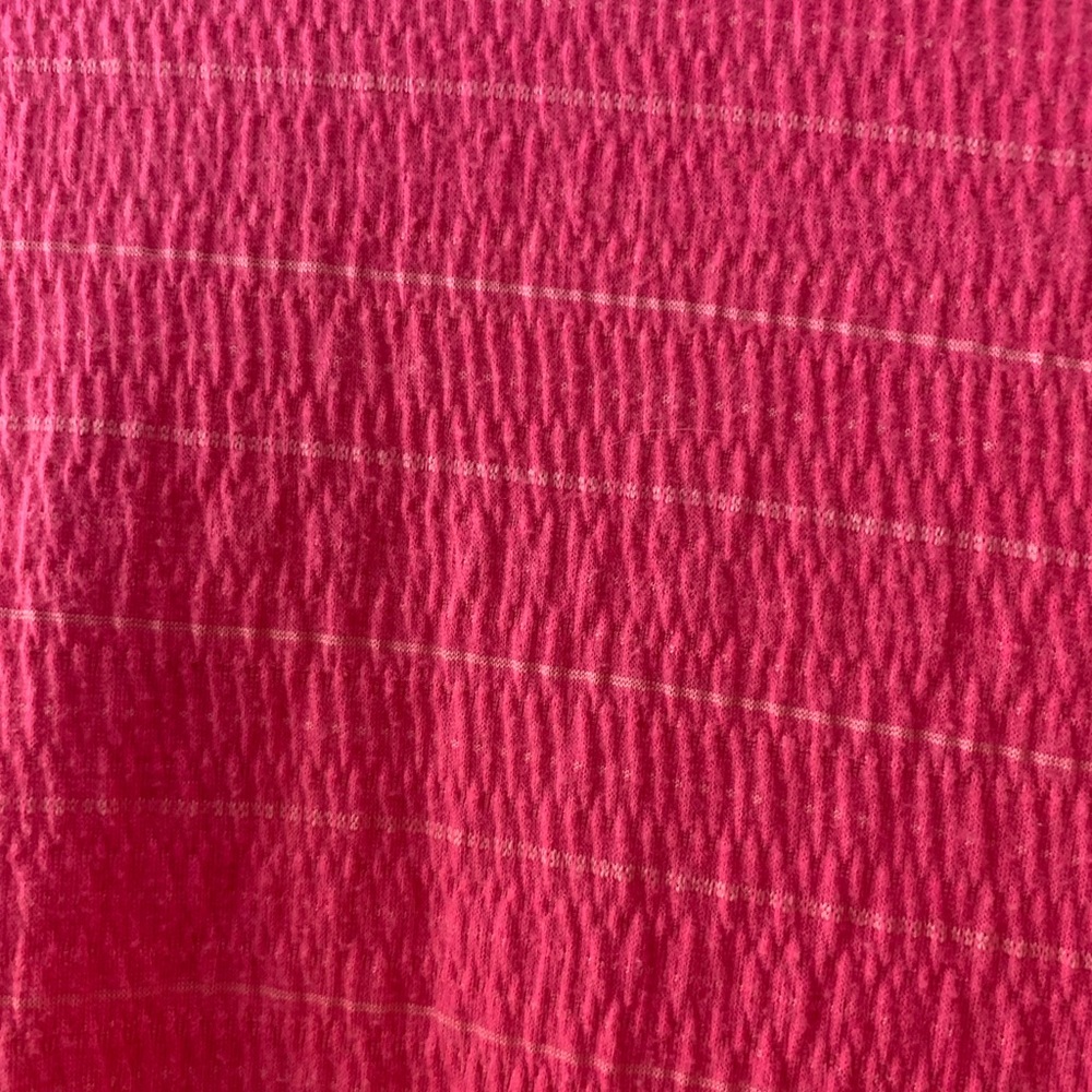 Lane Bryant (2 tops)Blue and White Striped Top and Pink Pinstriped Top - Picture 6 of 16